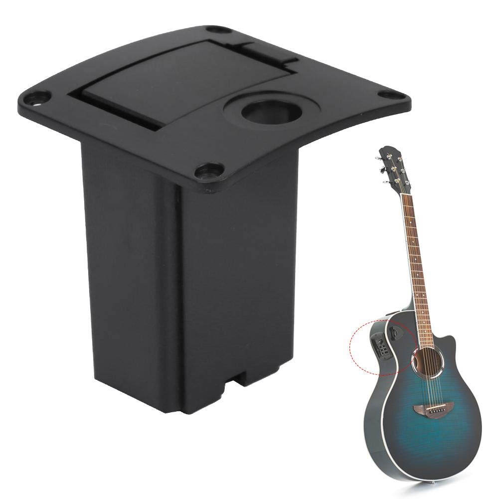 Bnineteenteam Electric Guitar Bass Battery Case 9V Pickup Battery Holder for Active Guitar Bass Pickup (#01)